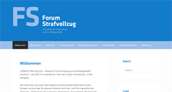 Desktop Screenshot of forum-strafvollzug.de